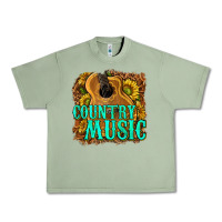 Oil Green country music western Urban Heavy Tee - texasbilliewilder