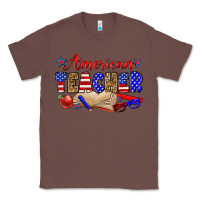 Chestnut American teacher Classic Tee - Zillion Design Studio