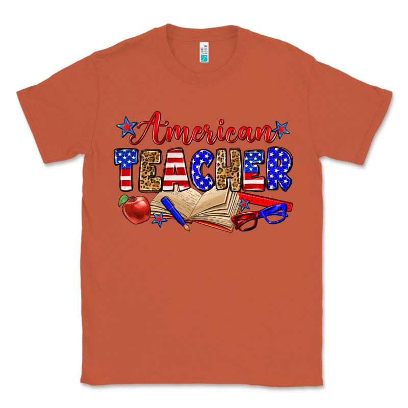 American Teacher Classic Tee by Zillion Design Studio | Teevron