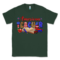 Sports Green American teacher Classic Tee - Zillion Design Studio