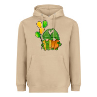 Mushroom St Patrick's Day Gnomes Heavyweight Hoodie - Jasminsmagicworld