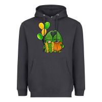 Smoke St Patrick's Day Gnomes Heavyweight Hoodie - Jasminsmagicworld