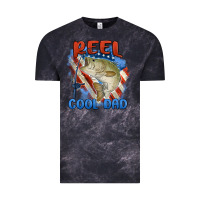 Cloud Black reel cool dad Vintage Tee - MaliasSmallBusiness
