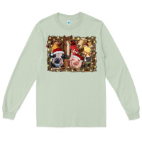 Matcha christmas farm animals Long Sleeve Tee - RanaPortraitStore