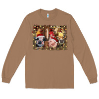 Christmas Farm Animals Long Sleeve Tee | Teevron