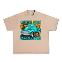 Burro country roads take me home western Urban Heavy Tee - texasbilliewilder