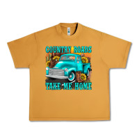 Peanut Butter country roads take me home western Urban Heavy Tee - texasbilliewilder