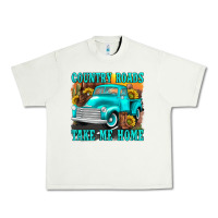 Pistachio country roads take me home western Urban Heavy Tee - texasbilliewilder