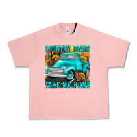 Salmon country roads take me home western Urban Heavy Tee - texasbilliewilder