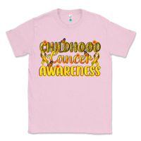 Bubblegum Pink Childhood Cancer Awareness Classic Tee - texasbilliewilder