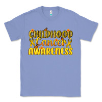 Colony Blue Childhood Cancer Awareness Classic Tee - texasbilliewilder