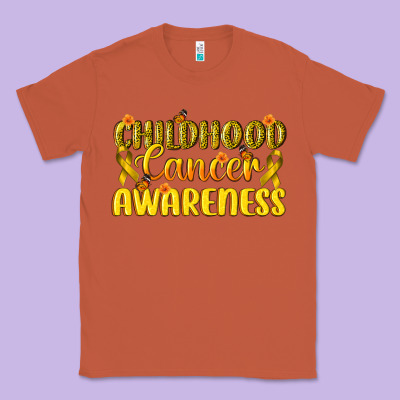 Childhood Cancer Awareness Classic Tee Designed By Texasbilliewilder