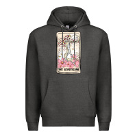 Charcoal Heather hair stylist Premium Hoodie - MaliasSmallBusiness