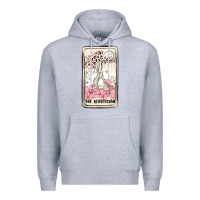 Heather Grey hair stylist Premium Hoodie - MaliasSmallBusiness