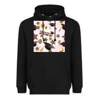 Black 2022 to graduation seamless pattern Heavyweight Hoodie - BundleAndBundleShop