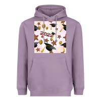 Lavender 2022 to graduation seamless pattern Heavyweight Hoodie - BundleAndBundleShop