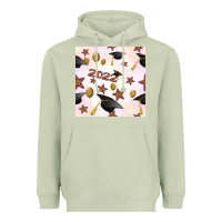 Matcha 2022 to graduation seamless pattern Heavyweight Hoodie - BundleAndBundleShop