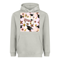 Moon Dust 2022 to graduation seamless pattern Heavyweight Hoodie - BundleAndBundleShop