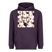 Plum 2022 to graduation seamless pattern Heavyweight Hoodie - BundleAndBundleShop