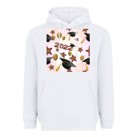 White 2022 to graduation seamless pattern Heavyweight Hoodie - BundleAndBundleShop