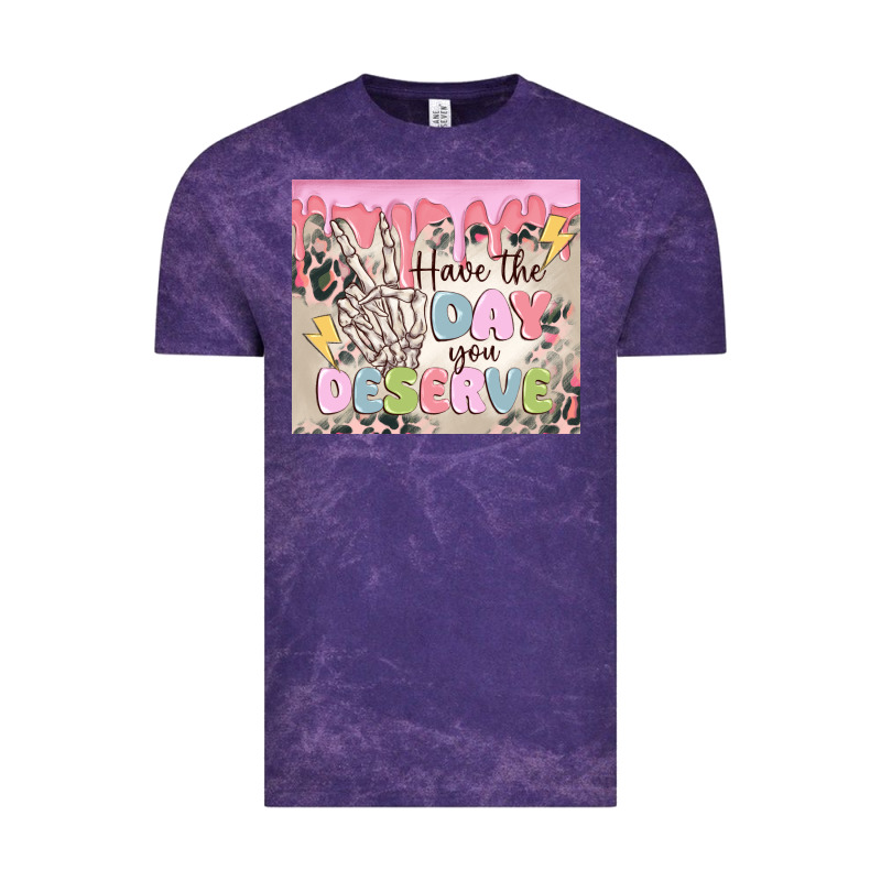 Have The Day You Deserve Vintage Tee by MaliasSmallBusiness | Teevron