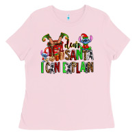 Cup Of Chocolate And  With Christmas Stitch Elf Ladies Tee | Teevron