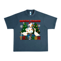 Midnight Navy honking through the snow Urban Heavy Tee - Zillion Design Studio