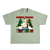 Oil Green honking through the snow Urban Heavy Tee - Zillion Design Studio