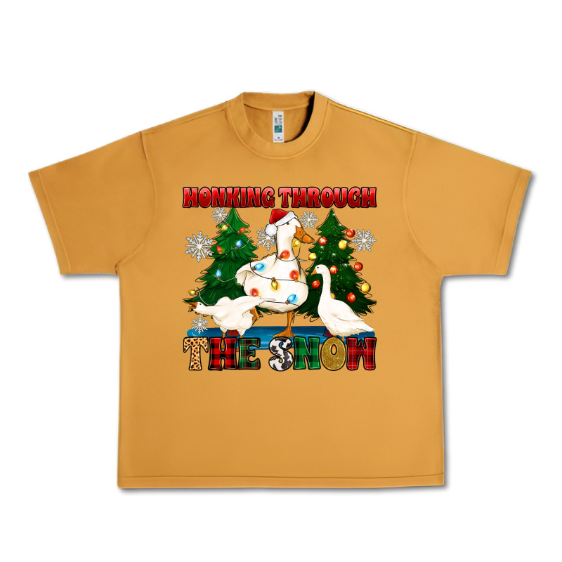 Honking Through The Snow Urban Heavy Tee by Zillion Design Studio | Teevron