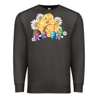 Smoke chicks eggs daisy easter Premium Sweatshirt - Artiststas