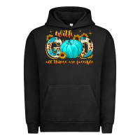Pigment Black with god all things are possible  copy Urban Hoodie - MaliasSmallBusiness
