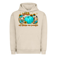 Pigment French Oak with god all things are possible  copy Urban Hoodie - MaliasSmallBusiness