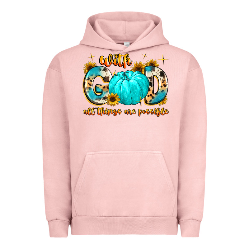 With God All Things Are Possible  Copy Urban Hoodie by MaliasSmallBusiness | Teevron