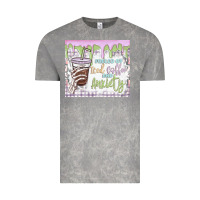 Cloud Rock fueled by iced coffee and anxiety Vintage Tee - MaliasSmallBusiness
