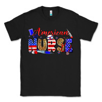 Black American nurse Classic Tee - Zillion Design Studio