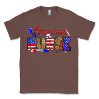 Chestnut American nurse Classic Tee - Zillion Design Studio