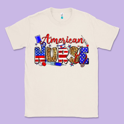 American Nurse Classic Tee Designed By Zillion Design Studio