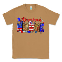 Toasted Coconut American nurse Classic Tee - Zillion Design Studio
