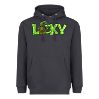 Smoke St Patricks Day Lucky Gnome Heavyweight Hoodie - Jasminsmagicworld
