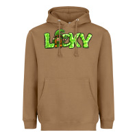 Toasted Coconut St Patricks Day Lucky Gnome Heavyweight Hoodie - Jasminsmagicworld