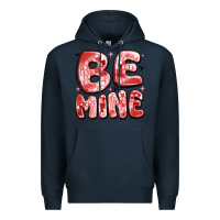 Navy be mine Premium Hoodie - MaliasSmallBusiness