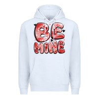 White be mine Premium Hoodie - MaliasSmallBusiness