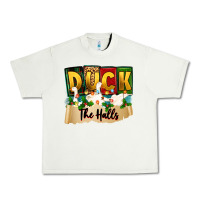 Pistachio christmas duck the halls Urban Heavy Tee - Zillion Design Studio