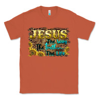 Copper jesus the way the truth the life Classic Tee - BarkalooDesign