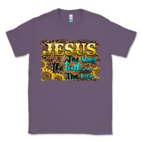 Lavender jesus the way the truth the life Classic Tee - BarkalooDesign