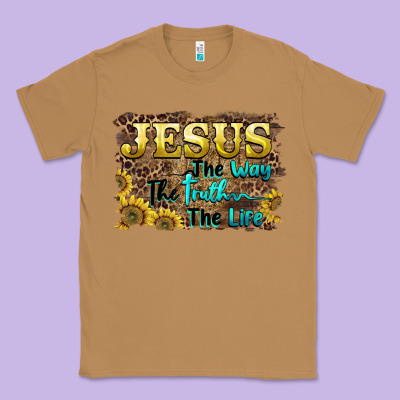 Jesus The Way The Truth The Life Classic Tee Designed By Barkaloodesign