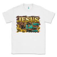 White jesus the way the truth the life Classic Tee - BarkalooDesign