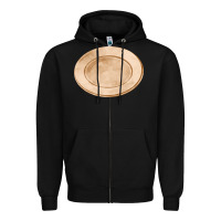 Black plate fa element Zipper Hoodie - FaDigitalArtStudio