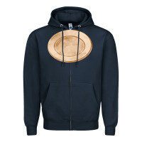 Navy plate fa element Zipper Hoodie - FaDigitalArtStudio