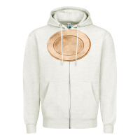 Oatmeal Heather plate fa element Zipper Hoodie - FaDigitalArtStudio